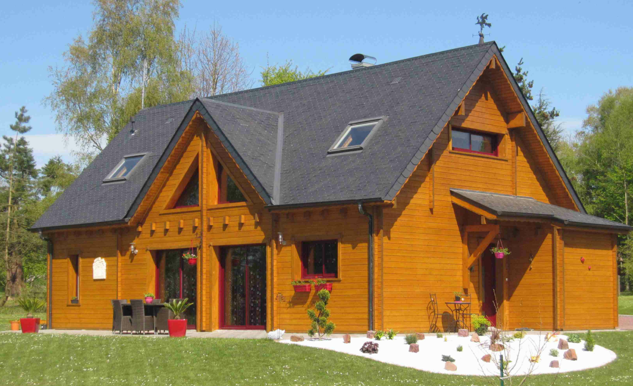 L'authentique maison en bois Scandinave