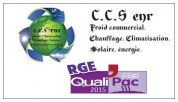 logo C.c.s. Enr (chauffage Climatisation Solaire Energie Renouvelable)