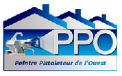 logo Peintre Pistoleteur De L'ouest
