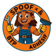 LOGO SPOOF BTP & ADHÉSIF