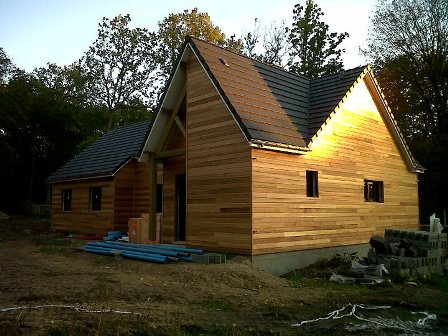 construction de maison bois