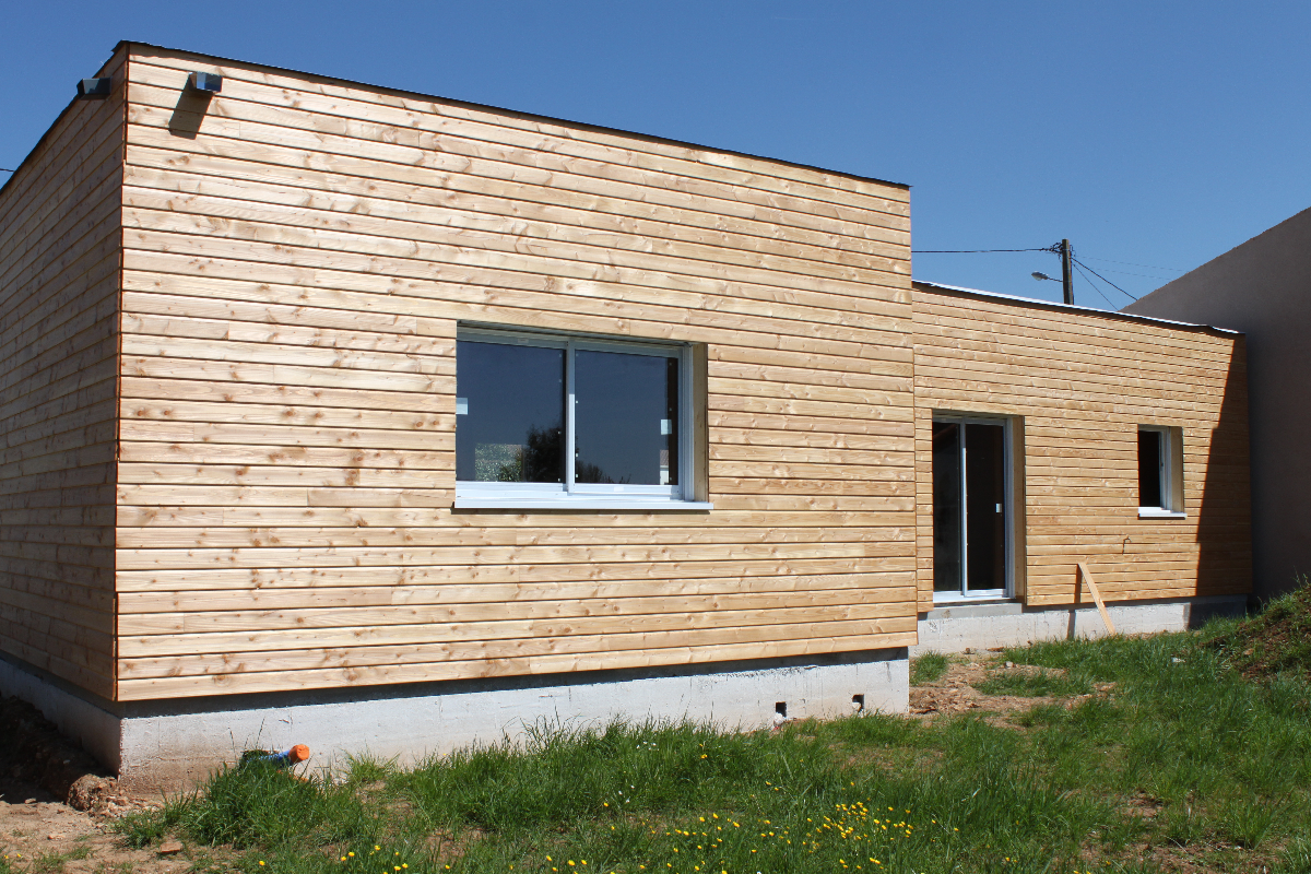 une maison de 107 m2 qui n'a consommé que 150 euros de pelets pour l'hiver 2013-2014.