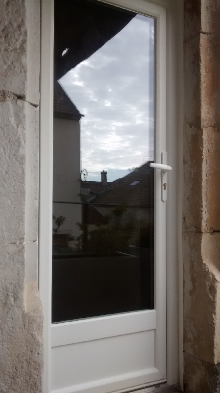 Porte fenêtre pvc blanc