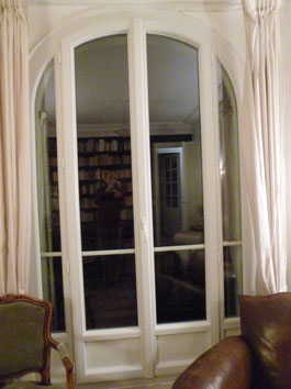 Porte Fenêtre cintrée avec vitrage thermo phonique